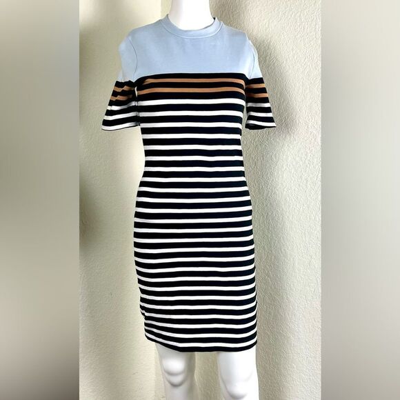T by Alexander Wang Striped Knit Dress - Picture 3 of 12